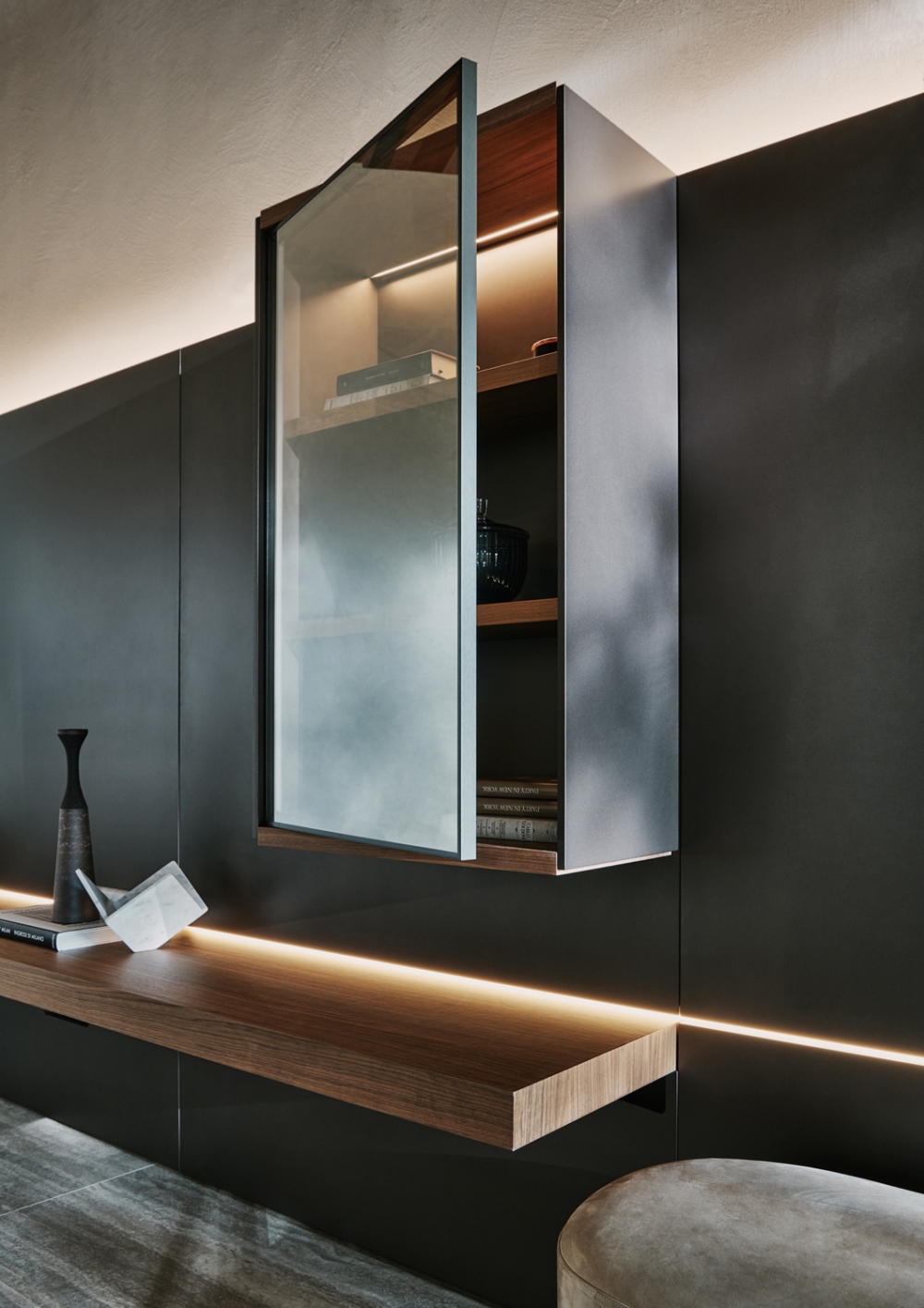 Muebles TV Sistema modular Grid | MINIM – mobiliario e iluminación de